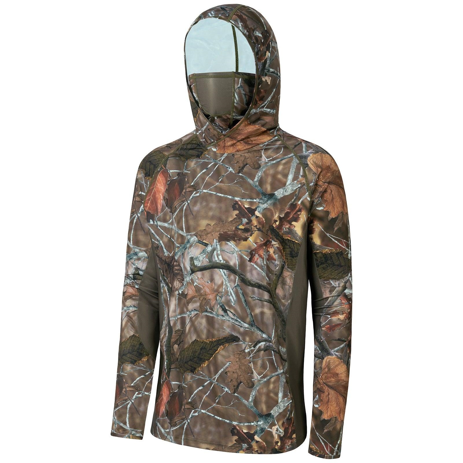 Męska koszulka z kapturem, wzó – Outdoor Hunting Prints recenzja i cena
