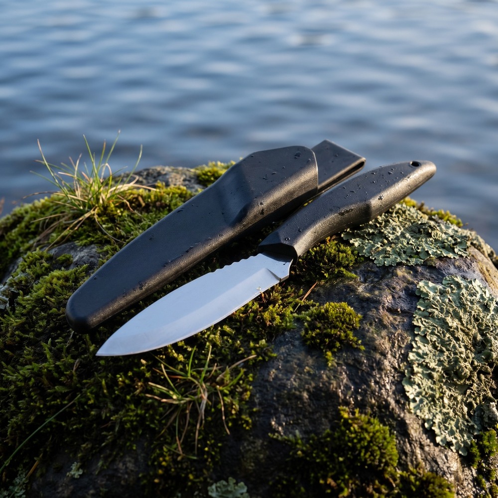 Nóż z ostrzem stałym o wysokie – Hunting And Camping In Jungle recenzja i cena